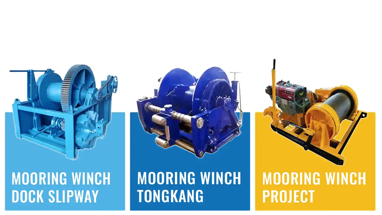 Mooring Winch Kapal non class produk Ravindo